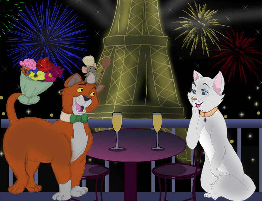 I love Paris in the night...