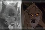 Vrai Balto contre version anim�e