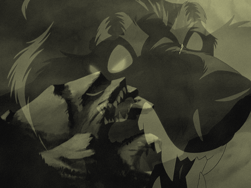 l'ourse et le grizzeli dans le d�ssin anim� balto