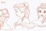 Beauty and the Beast character references sheets