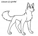 Dog lineart #3
