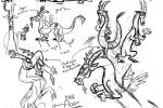 Concept et recherche des personnages de la s�rie