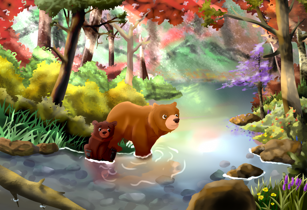 Bear and Forest