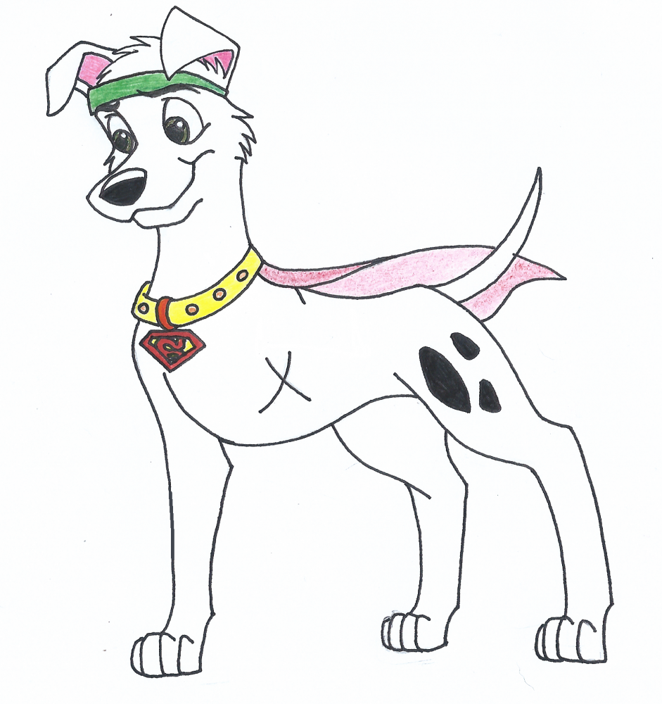 Trois-Pattes is Krypto the Super-Dog