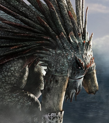 Detail Drago's Bewilderbeast Detail Drago's Bewilderbeast