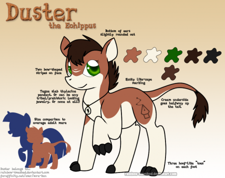 Detail Duster Dawnhorse