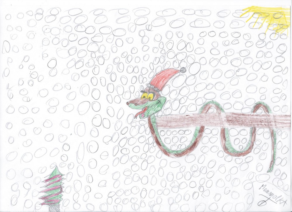 Kaa dans la neige