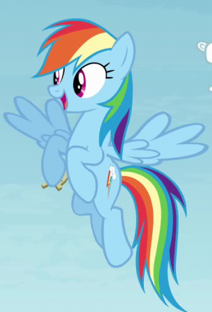 Detail Rainbow Dash