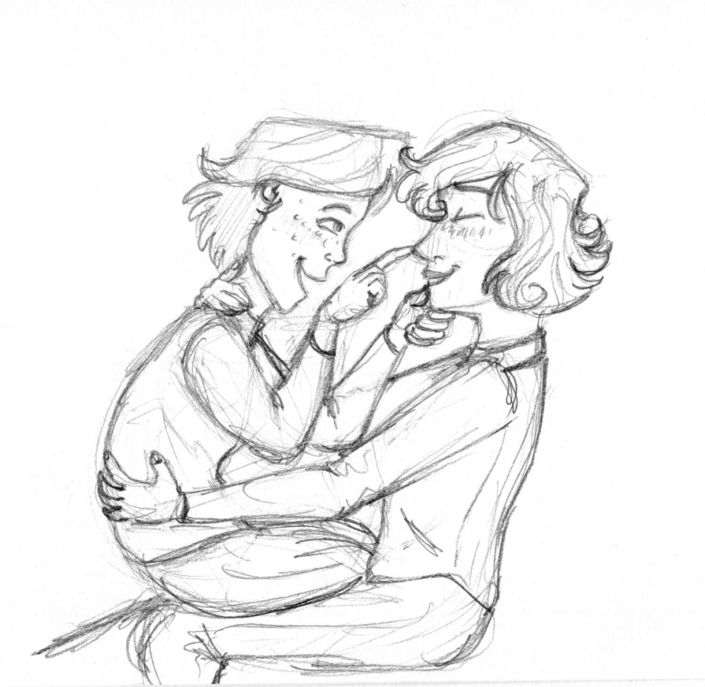 Day of hearts cuddles