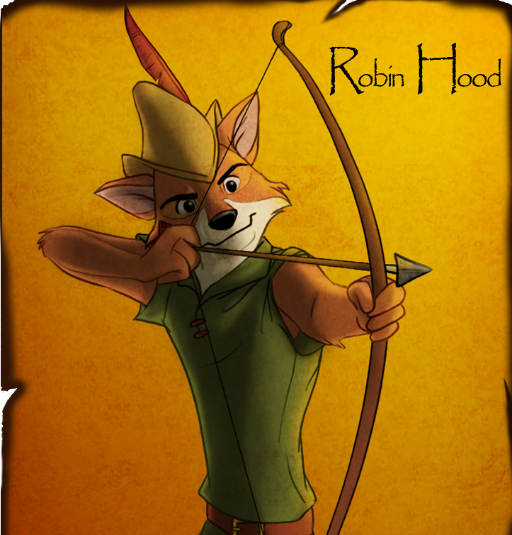 Robin Hood on wanted poster