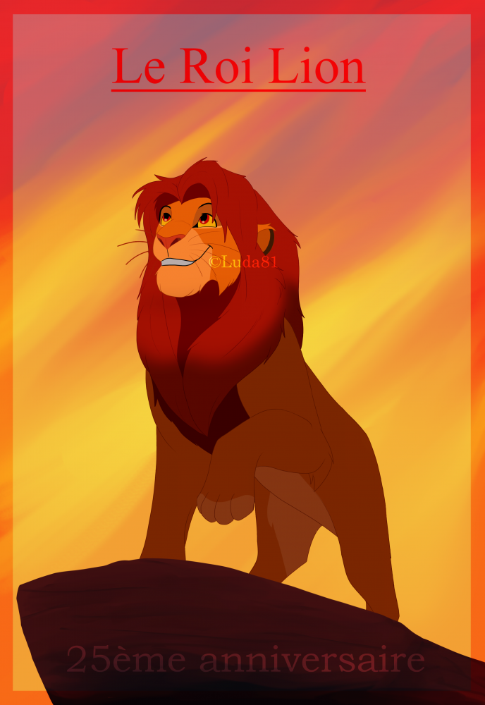 Joyeux 25�me anniversaire au Roi Lion