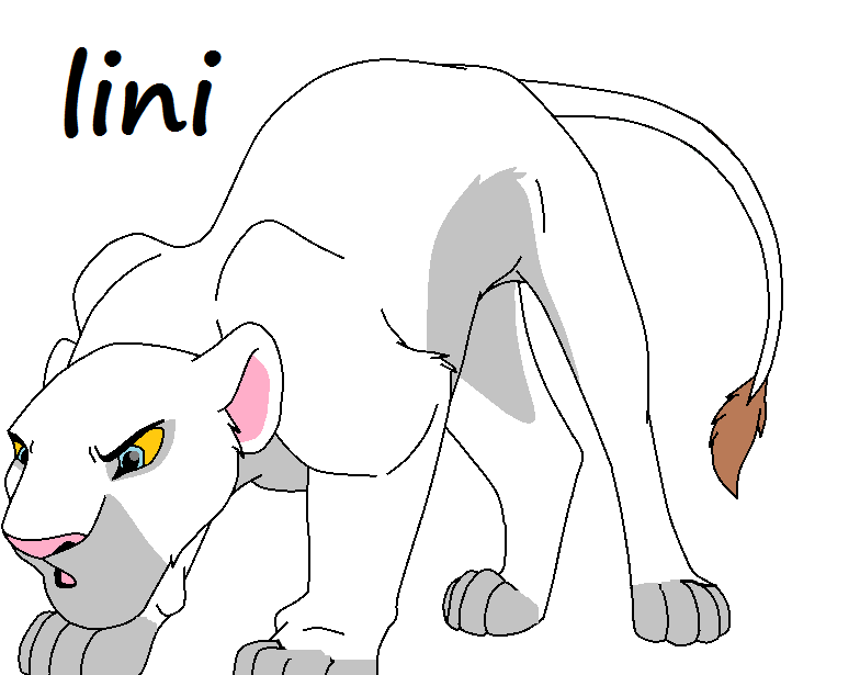 lini en chasse