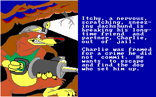 Screen Shot of Story mode in ADGTH game