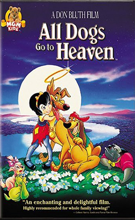 All Dogs Go To Heaven DVD Cover