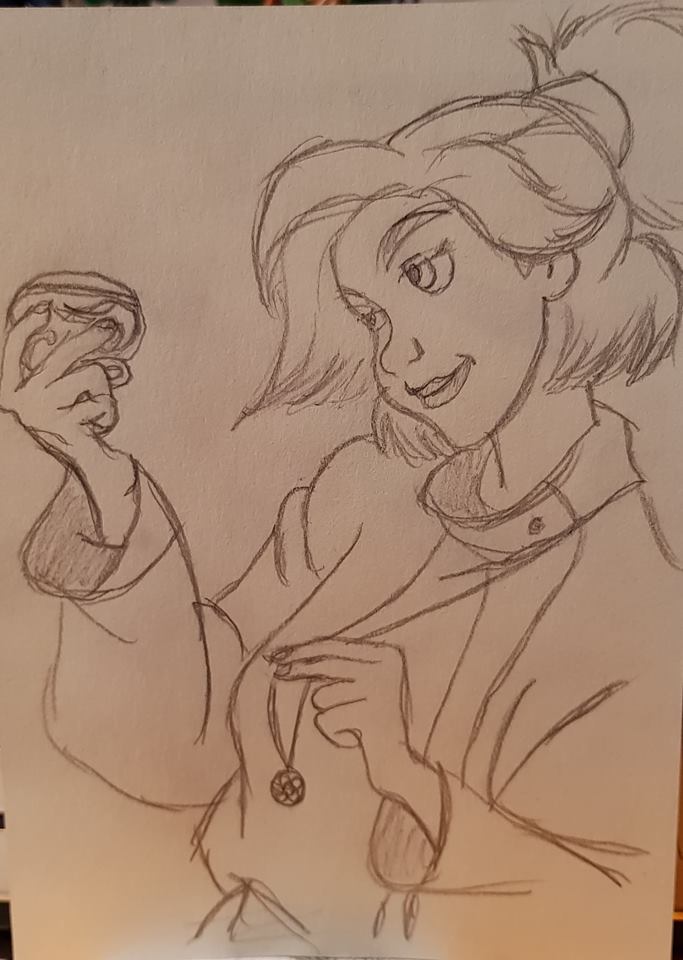 dessin de anastasia