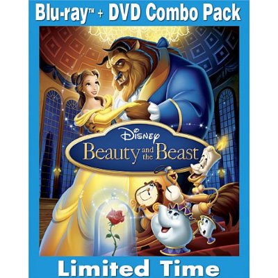 Beauty and the Beast Blu-Ray cover