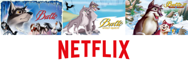 The Balto trilogy on Netflix