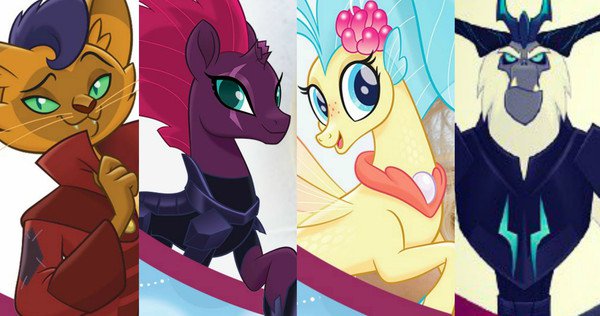 New characters in My Little Pony: The Movie