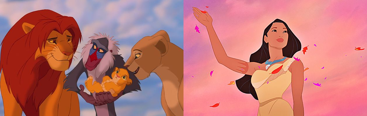 Pocahontas vs The Lion King