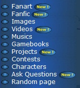 Left menu news