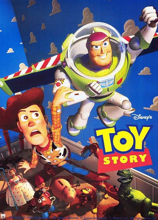 The theatrical poster for "Toy Story"