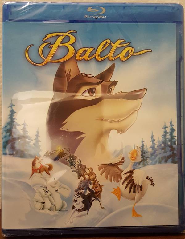 Balto Blu-ray cover