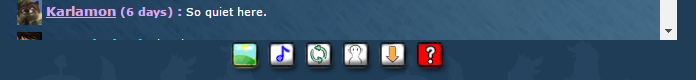 New interface shoutbox
