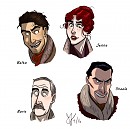 Humanized! Balto Characters