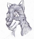 Balto Pen Sketch
