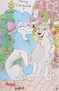 Aleu et Georgette attendent le p�re Noel