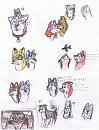 Most of them in my normal style