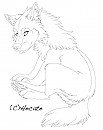 Lineart Louveteau
