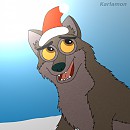 Balto the Christmas Wolfdog