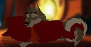 At the fire