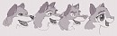 Lot of Balto styles