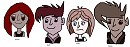 humanised characters 1