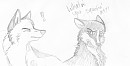  What're you squintin' at, sled dog? 