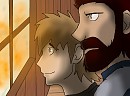 Le musher et Ivan