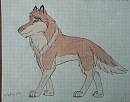 A wolfie character 1/2