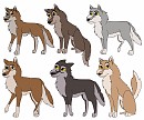 Six Sweet She-Wolves