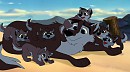 Lupin and his pups