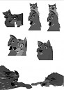 Drawing Collection: Raven and Balto