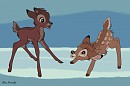 Bambi et Ronno amis