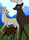 Malvon,his mate and their son.