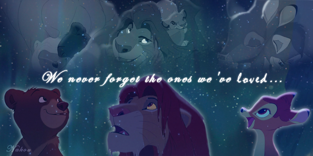 We never forget the ones we've loved...