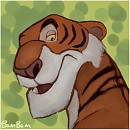 Shere Khan painting