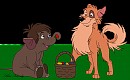 Kaltag et Junior vont � la chasse aux oeufs