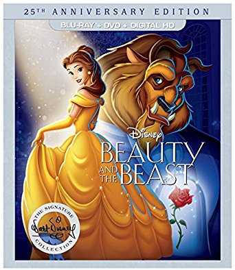 Beauty and the Beast 25th Anniversary DVD 2017