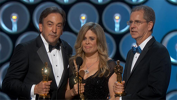 Frozen winning Best Animated Film at the Oscars