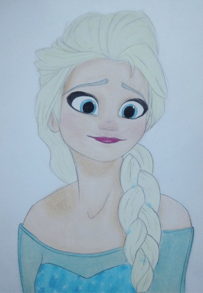Elsa (pastels)